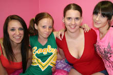 Alyssa and her Girlfriends at teentugs.com